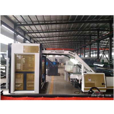 Laminado de cartón ondulado a cartón con la máquina automática de laminado de lito con flauta