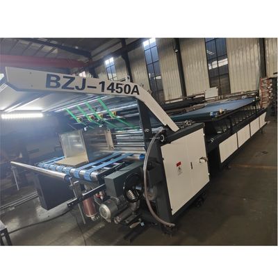 Máquina de laminado de cartón semiautomático de alta productividad