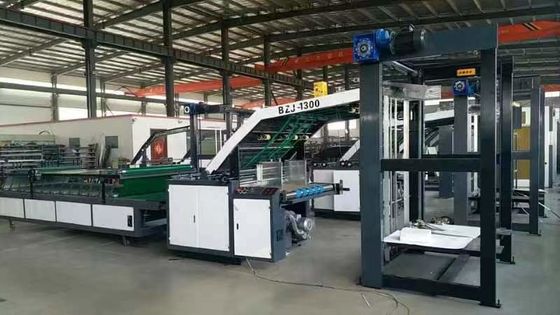 Máquina de laminado de cartón semiautomático de alta productividad