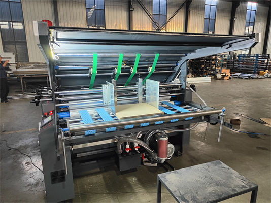 Máquina de laminado de cartón semiautomático de alta productividad