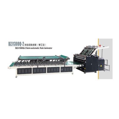 Máquina de laminado de cartón semiautomático de alta productividad