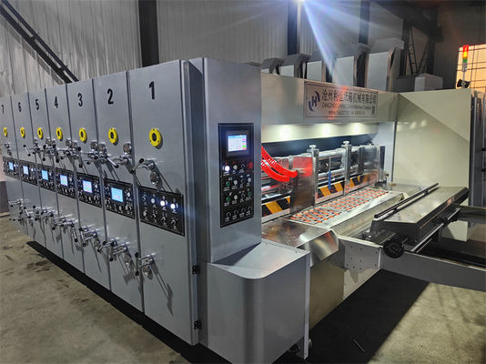 Impresora de cartón corrugado de 380 V Máquina para la impresión de cajas de cartón
