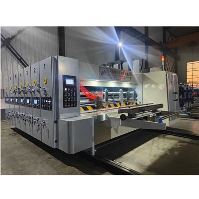 Máquina de corte a presión para la producción de cajas de cartón corrugado