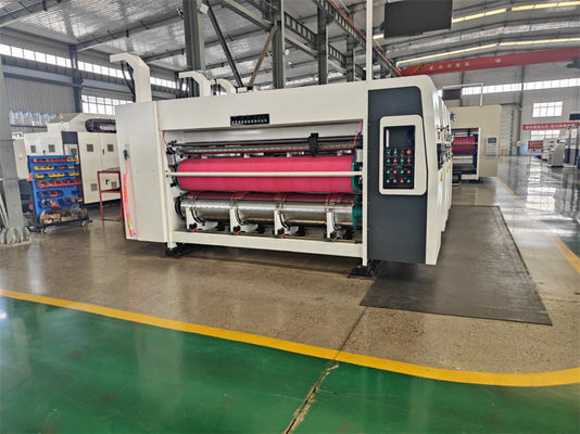 Máquina de corte automática de matriz de corte de ranuras de impresión flexo de 4 colores con voltaje de 380 V
