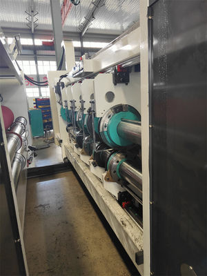 Máquina de corte automática de matriz de corte de ranuras de impresión flexo de 4 colores con voltaje de 380 V