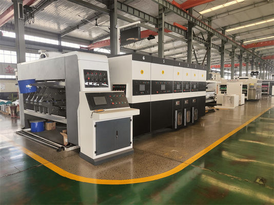 Máquina de impresión de papel de formación Flexo para cartón 4 solución de impresión a color