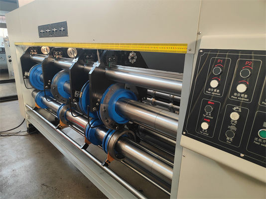 18000 KG Impresión automática Flexo Slotting Die Cutting Caja corrugada de cartón máquina de hacer