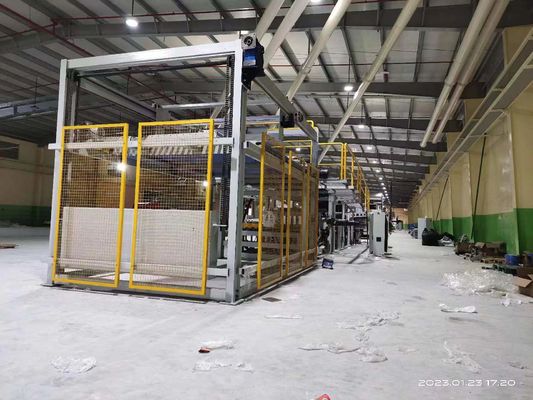 Línea de producción de cartón corrugado de 3 plies para ancho de flauta A/B/C/E/F/BC