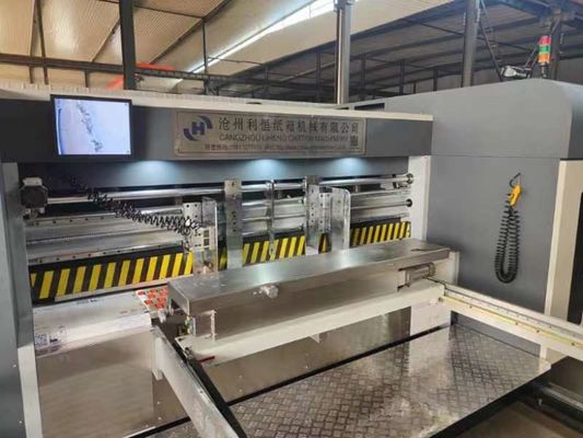 Máquina de fabricación automática de cartón de pizza de papel para cartón corrugado