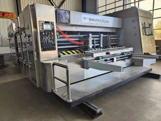 Máquina de fabricación automática de cartón de pizza de papel para cartón corrugado