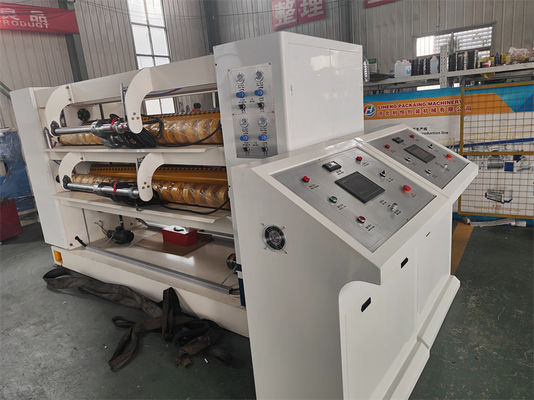 Línea de corrugado de doble pared de 220v Wj150-2200 con salida horizontal de 0,75KW