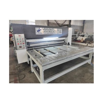 Máquina de cortar a presión con forma de papel de cartón ondulado semiautomático