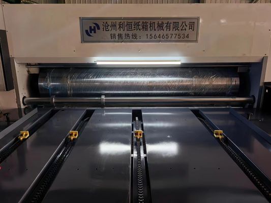 Máquina de cortar a presión con forma de papel de cartón ondulado semiautomático