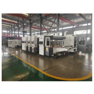 Impresora de papel de cartón de alta velocidad para la impresión de flexo 2 Impresión a color Máquina de corte a presión
