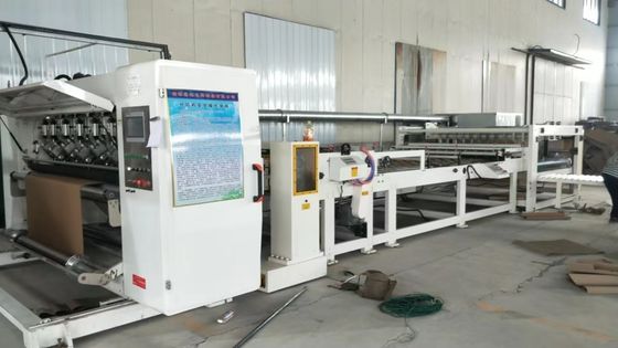 Línea de producción de cartón corrugado de 5 capas Producción horizontal de 0,75 kW para Liheng 2023