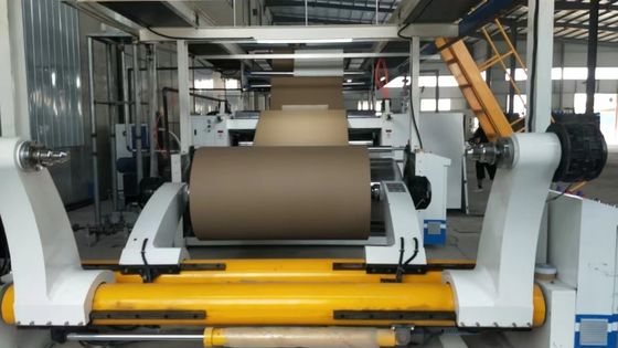 Línea de producción de cartón corrugado de 5 capas Producción horizontal de 0,75 kW para Liheng 2023