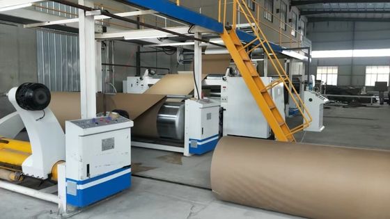 4500 KG de cartón corrugado máquina de elaboración de panal de miel / línea de producción para el rendimiento