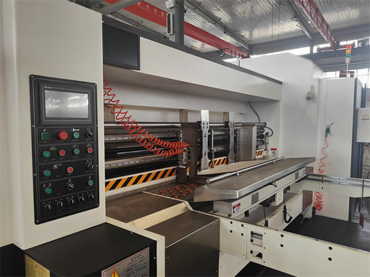 Hoteles Flexo Impresión de cartón corrugado rotativo de corte a presión 1200*960*2200mm