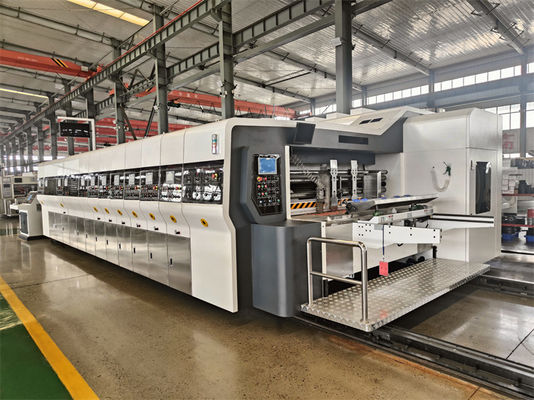 Hoteles Flexo Impresión de cartón corrugado rotativo de corte a presión 1200*960*2200mm