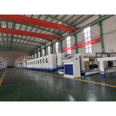 Alta precisión ± 1 mm de corte automático 5 7 Ply papel cartón caja de corrugado de fabricación de maquinaria