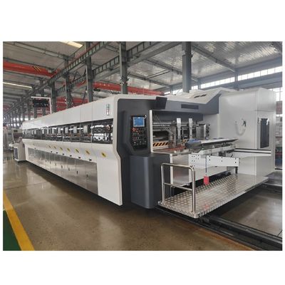 1800 KG Flexo automático 4 Impresora de colores Slotter y cortador de matriz máquina de impresión de cartón corrugado