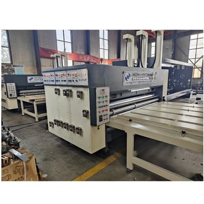 Impresora semiautomática de 380 V, máquina de cortar y cortar la matriz para cartón corrugado