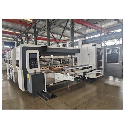 Máquina de impresión flexo de última generación para el comercio de corrugados con grado automático