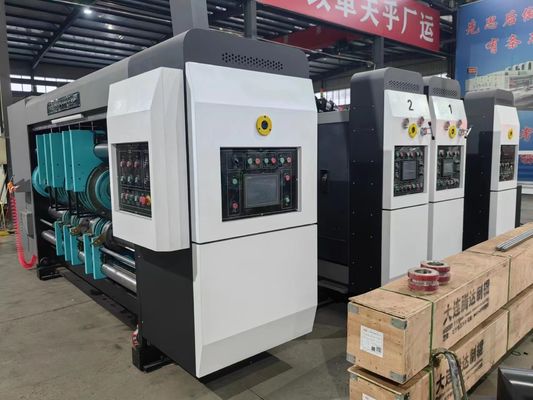 Máquina de impresión flexo de última generación para el comercio de corrugados con grado automático