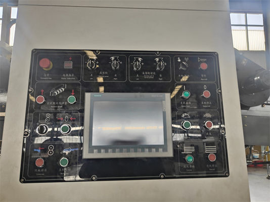 Máquina de impresión flexo totalmente automática de cartón corrugado de corte a presión con voltaje de 380V
