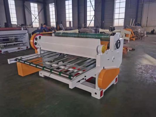 Tiendas de confección 1350x1200x2000mm Cortador automático de hojas para cartón corrugado de 2 pliegos
