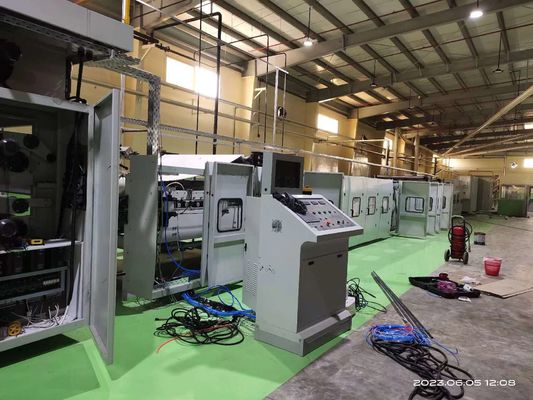 Máquina de línea de producción de cartón corrugado automático automático de 5 capas