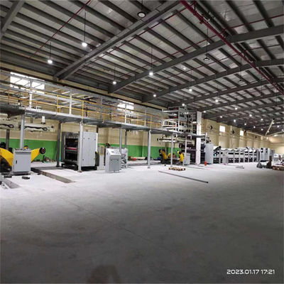 220v Hebei línea de producción de cartón corrugado 3ply 5ply con diseño de estilo y competitivo