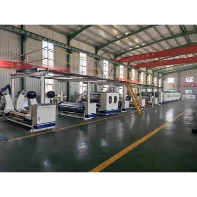 220v Línea de un solo lado 1400 1600 1800 mm 2 Máquina de fabricación de bolsas de papel de pliegue 150m/min 30 días