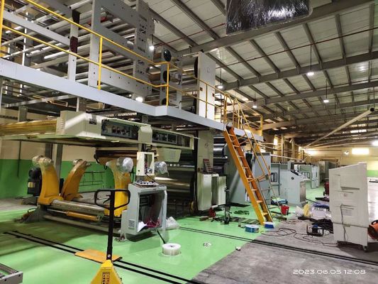 Línea de producción de cajas de cartón automáticas de 3/5/7 capas