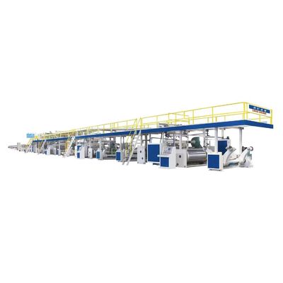 3 5 7 Capa de cartón corrugado de caja de cartón máquina de fabricación de la línea de producción