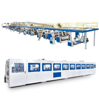 Línea de producción automática de cartón corrugado para la máquina de moldeado de papel