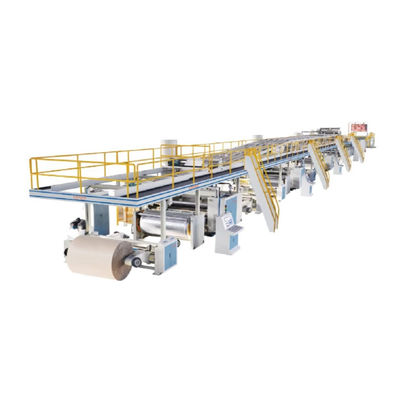 4500 KG Máquina de producción de cartón corrugado 3/5/7 de alta velocidad totalmente automática
